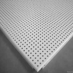 Plafón de Aluminio Forma, Color y Perforación Standar / M2