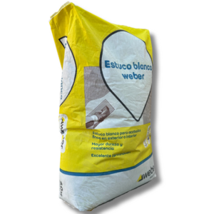 Estuco Blanco Weber 40kg