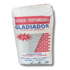 Estuco Grano Medio 25 Kg Gladiador